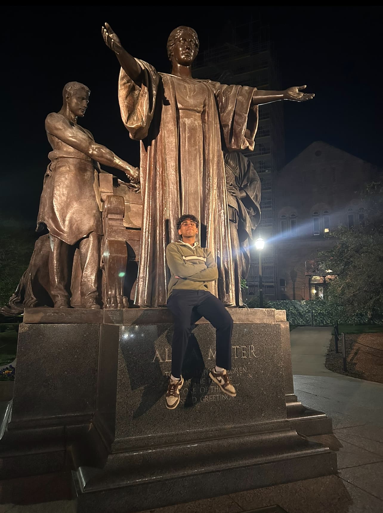 Alma Mater Statue